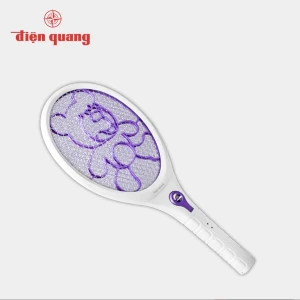 Vợt muỗi Điện Quang ĐQ EMR04 WP (Trắng-Tím) 62299082 - Vợt muỗi đa năng