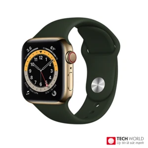 Apple Watch Series 6 (LTE) 44mm Viền Thép Dây Cao Su (Cũ 99%)