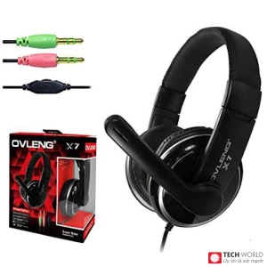 Tai nghe chụp tai gaming Powermax OVLENG X7