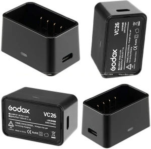 Đế Sạc Godox VC26 Cho Đèn Godox V1