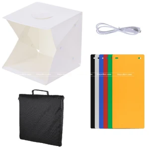 Hộp Chụp Sản Phẩm Tích Hợp LED 40x40cm