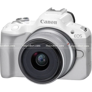 Máy Ảnh Canon EOS R50 Kit 18-45mm - White (Chính Hãng)