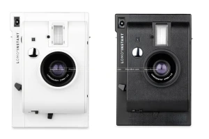 Máy Ảnh Chụp In Liền Lomo'Instant - Trắng/Đen (Chính Hãng)