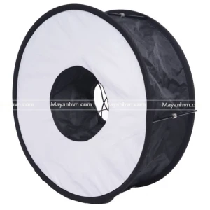 Ring softbox for speedlite