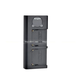 Sạc Đôi LCD KingMa Cho Pin NP-F970