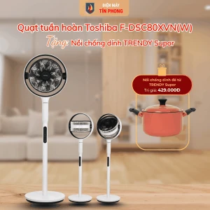 Quạt tuần hoàn Toshiba F-DSC80XVN(W)