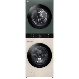 Tháp giặt sấy LG WashTower Inverter giặt 21 kg - sấy 16 kg WT2116SHEG