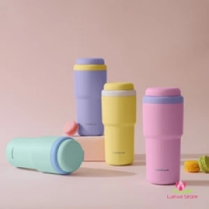 Bình giữ nhiệt Lock&Lock Daily Macaron Tumbler LHC3292 480ml thép không gỉ 316L