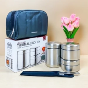Bộ Hộp Cơm Giữ Nhiệt Lock&Lock LHC8016 Inox 304