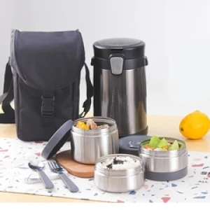 Bộ Hộp Cơm Giữ Nhiệt Lock&Lock LHC8034 2 Lít