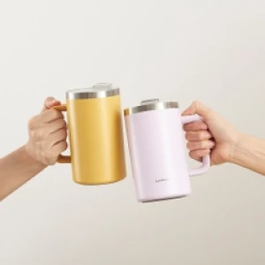 Cốc Giữ Nhiệt Inox 304 LocknLock Flat Table Mug 730ml LHC4320