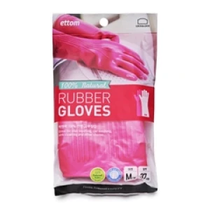 Găng tay cao su tự nhiên Lock&Lock ETM802P Size M dài 37cm