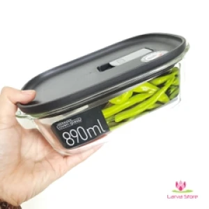 Hộp Thủy Tinh Chịu Nhiệt Lock&Lock Modern Steam Hole LLG941 890ml