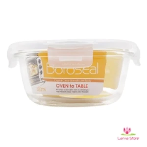 Hộp Thủy Tinh Lock&Lock Clear Tròn LLG822 Chịu Nhiệt 400ml