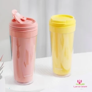 Ly Nhựa 2 lớp LocknLock Bucket Cold Cup 580ml HAP519