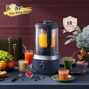 Máy Xay Nấu Sữa Hạt Bear PBJ-B06S2 1,5L - Bản Quốc Tế - 18 Tháng Bảo Hành