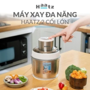 Máy xay thịt đa năng HAATZ CIM382 (2 cối xay inox 304)