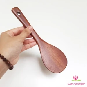 Muôi cơm, sạn xơi cơm bằng gỗ Rose Lock&Lock F00086