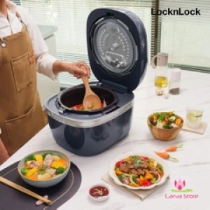 Nồi cơm điện cao tần áp suất LocknLock EJR526GRY 1.8L