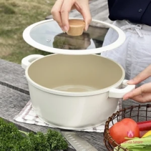 Nồi Nhôm Đúc Nguyên Khối Phủ Chống Dính Ceramic Elegant Kaiyo (Đáy từ)