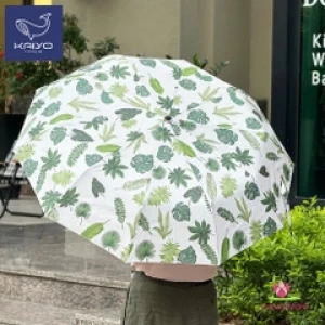 Ô gấp gọn thu mở tự động 10 nan Kaiyo rất chắc chắn họa tiết