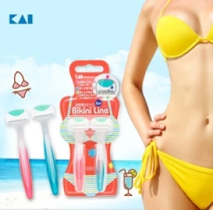 Set 2 dao cạo vùng bikini Kai hàng Nhật nội địa