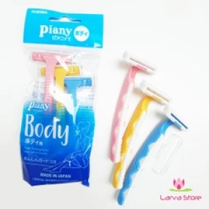 Set 3 Dao Cạo Lông Cơ Thể Piany FEATHER Can Body Nhật Bản