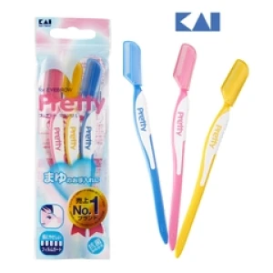 Set 3 dao cạo lông mày Pretty KAI hàng Nhật nội địa