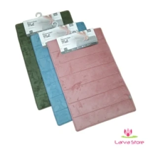 Thảm Chùi Chân Lock&Lock Memory Foam Kiểu Stripe 460*700*15mm MAT511