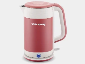 Ấm đun nước Điện Quang ĐQ EKT10 1818 PL KW (1.800W, 1.8 lít, inox 304, vỏ 2 lớp, có giữ ấm)