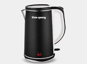 Ấm đun nước Điện Quang ĐQ EKT11 1818 BL (1.800W, 1.8L, inox 304, vỏ 2 lớp, màu đen)