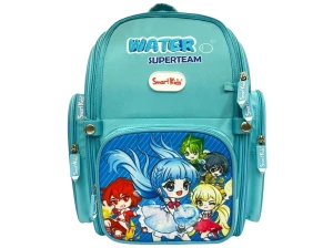 Ba lô chống gù Super Team-Water B-011 - Xanh nhạt
