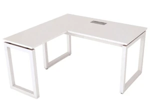 Bàn làm việc chân sắt chữ L Fami Lufa RH1414SL-L (1.400mm x 1.400mm x 750mm)