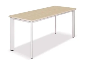 Bàn làm việc chân sắt ống Oval BCO14 (1.400 x 600 x 750mm)