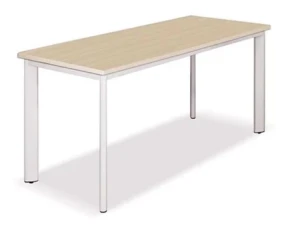 Bàn làm việc chân sắt ống oval BCO16 (1600 x 600 x 750 mm)