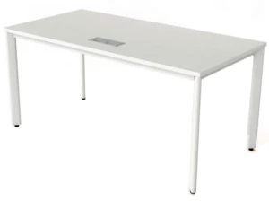 Bàn làm việc chân sắt ống ovan Fami Lufa OV1407S (1.400mm x 700mm x 750 mm)