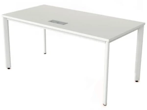 Bàn làm việc chân sắt ống ovan Fami Lufa OV1607S (1.600mm x 700mm x 750mm)