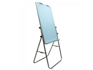 Bảng Flipchart từ tính, chân inox Bavico 120 x 140cm