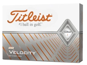 Banh Titleist Velocity 20 T8025S - Hộp 12 quả