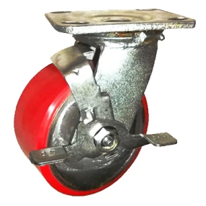 Bánh xe đẩy PU có khóa Ethos 494XUQ160P45 (430kg)