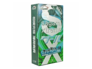 Bao cao su Sagami Xtreme Spearmint (10 chiếc)