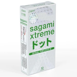 Bao cao su Sagami Xtreme White (Type E White Hộp 10 chiếc)