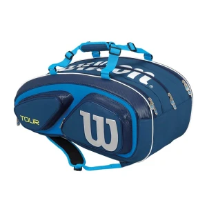 Bao vợt Tennis Wilson Tour V 15 PACK BL WRZ843615 (Thermoguard 2.0)