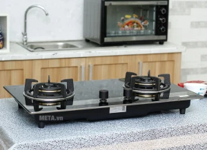 Bếp ga âm kính Sunhouse SHB8836