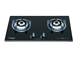 Bếp gas âm kính 2 lò Capri CR-217KT