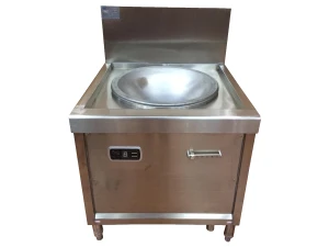 Bếp từ công nghiệp đơn lõm liền chảo phi 800 Việt Hàn VH15KL800-IH52 (15KW - 380V)