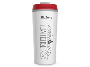 Bình cách nhiệt BioZone màu trắng đỏ KB-WA500P1WR