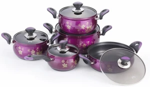 Bộ 5 nồi nhôm PoongNyun FAPV(V) 10 món - màu tím