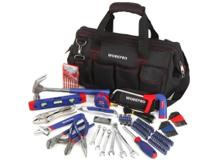 Bộ dụng cụ gia đình 156 chi tiết Workpro W009036