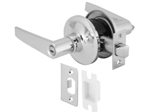 Bộ khóa tay nắm cửa toilet Hafele 489.10.174 màu niken mờ